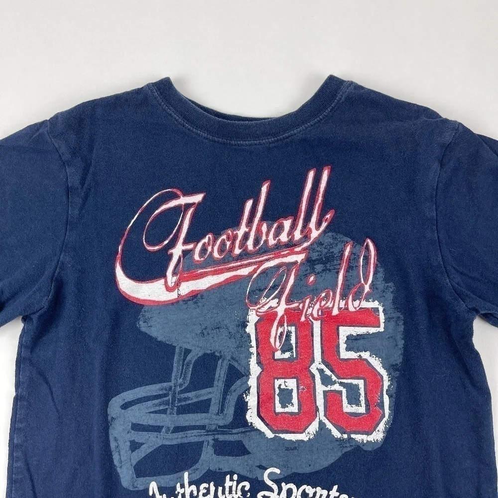 Childrens Place Boys Graphic Tshirt Blue Small 5/6
